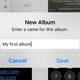 Add some order with an album or two.